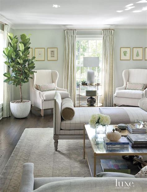 #livingroomdecor | Pale green living room, Popular living room, Living ...