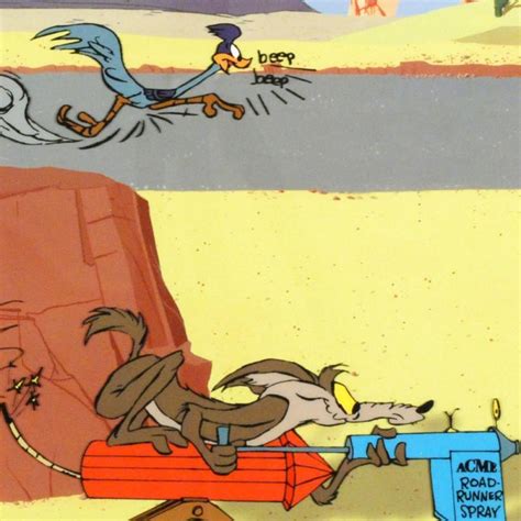 Chuck Jones Signed "Acme Road Runner Spray" Sold Out Limited Edition ...