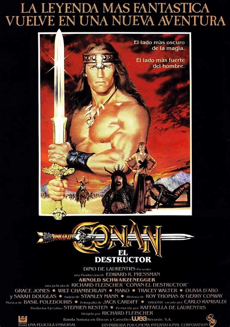 Conan the Destroyer (1984) - Posters — The Movie Database (TMDb)