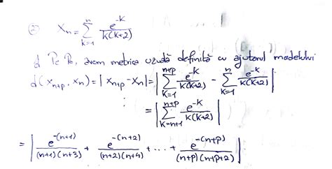 real analysis - Demonstrate that the following sequence is a Cauchy ...