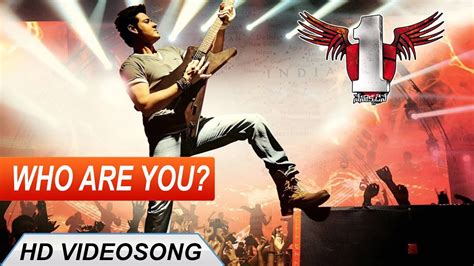 1 Nenokkadine Telugu Movie || Who Are You Video Song || Mahesh Babu ...