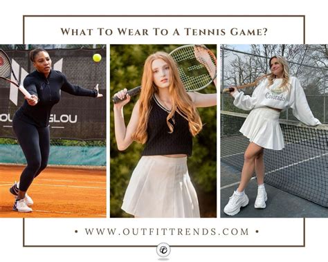 Women's Tennis Outfits-23 Outfits to Wear for Playing Tennis