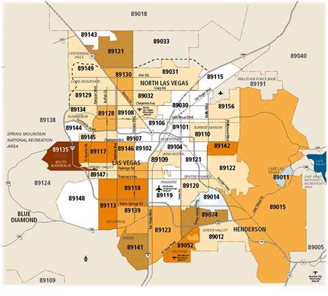 Las Vegas Zip Code Map Printable | Images and Photos finder