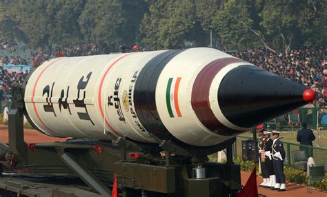 India Tests Agni-V Ballistic Missile