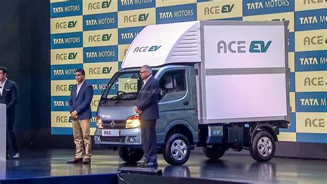 Tata ACE Electric Launched - 36 Hp, 130 Nm, 154 Kms Range