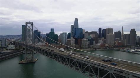 Aerial View of the Golden Gate Bridge Free Stock Video Footage, Royalty ...