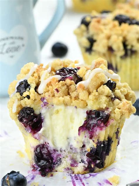 Blueberry Cream Cheese Muffins - Easy Tried Recipes