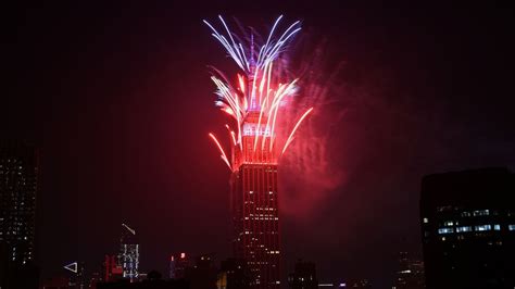 Macy’s Fireworks Finale Launches from Empire State Building