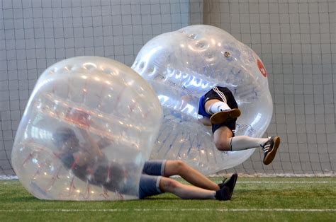 Riga Zorb Football - Bounce your mates off the field in Riga 2017