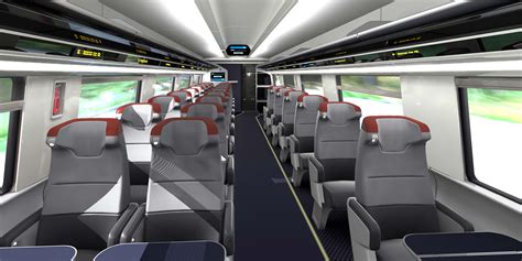 Amtrak Reveals Modern Interiors on New Acela Express Fleet - Amtrak Media