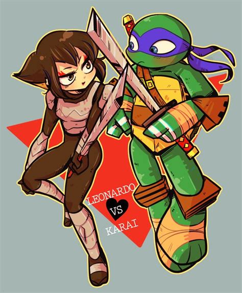 Tmnt Leo X Karai Kids