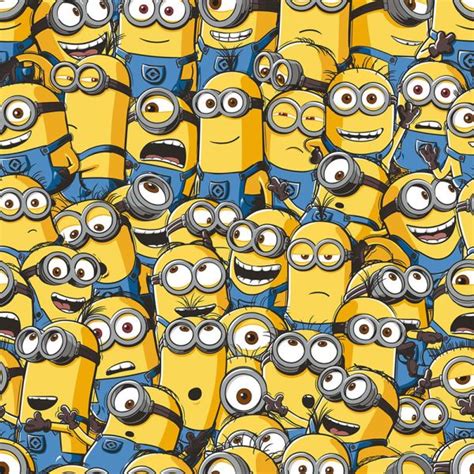 Despicable Me Sea of Minions Wallpaper | Bedroom | Bedding