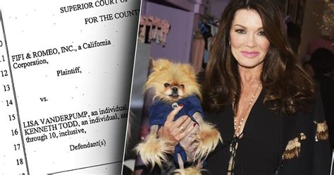 Lisa Vanderpump Sued Over Giggy's Dog Clothes