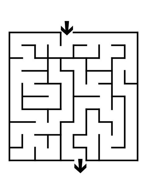 Easy Mazes. Printable Mazes for Kids. - Best Coloring Pages For Kids ...