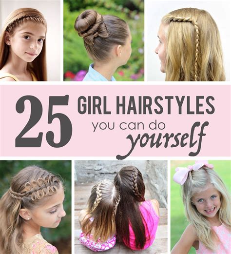 25 Little Girl Hairstyles...you can do YOURSELF! Get out of your ...