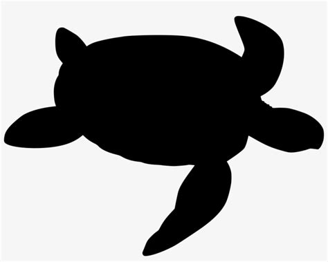 Download Png - Sea Turtle Silhouette Clip Art - Free Transparent PNG ...