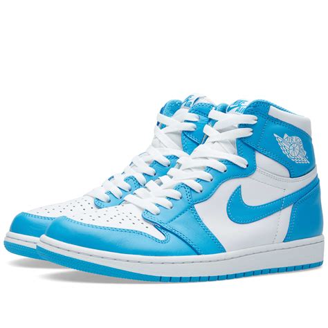 Nike Air Jordan 1 Retro High OG (White & Dark Powder Blue)