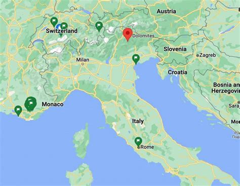 Map Italy Dolomites - Get Latest Map Update