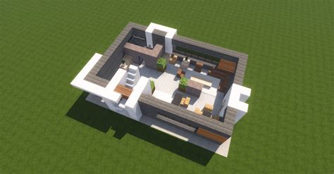 Minecraft Modern House Interior Design - Minecraft Land