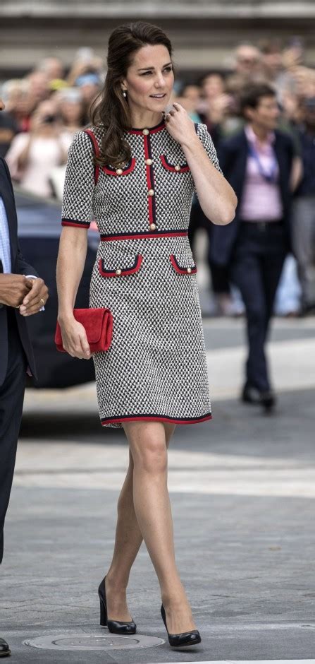 Kate Middleton Wearing a Gucci Dress to the Victoria & Albert Museum ...