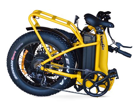 VeeGo Folding Fat Tire Electric Bicycle | GearScoot