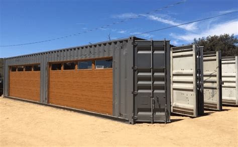 Top 5 Shipping Container Garage Ideas