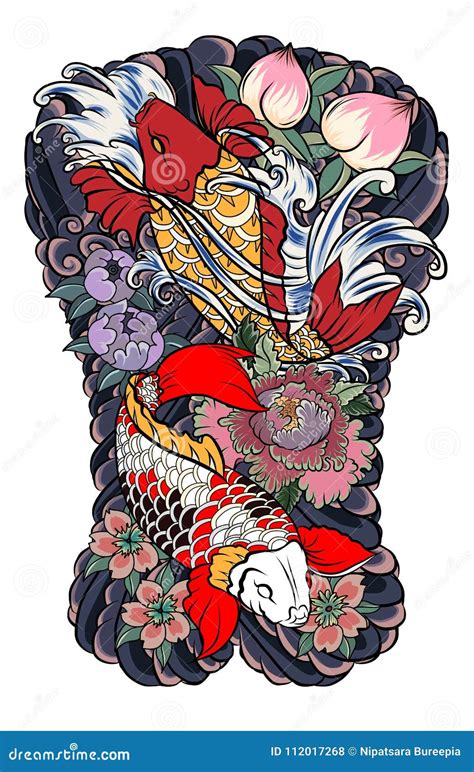 Japanese Tattoo Stock Illustrations – 25,786 Japanese Tattoo Stock ...