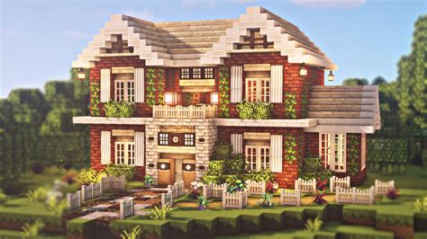 My Brick House Build : r/Minecraftbuilds