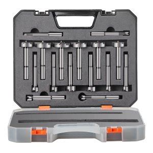 VEVOR Forstner Bit Set, 16 Pcs Forstner Drill Bits Set, 1/4" to 1-5/8 ...