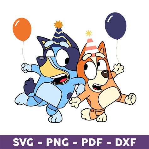 0 Result Images of Bluey And Bingo Birthday Party - PNG Image Collection