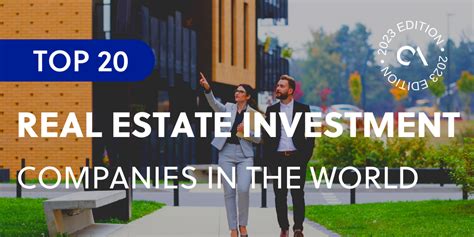 Top 20 real estate investment companies | Outsource Accelerator