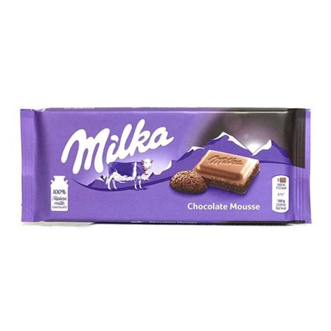 Milka Chocolate Mousse Bar-100 g | European Chocolate