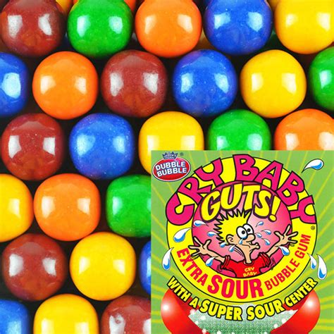 Cry Baby Guts Filled Gumballs (1 inch) 850 ct - CandyMachines.com