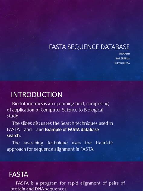 Fasta Sequence Database | PDF | Blast | Sequence Alignment