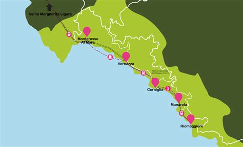 Mapa de Liguria | Plano con rutas turísticas