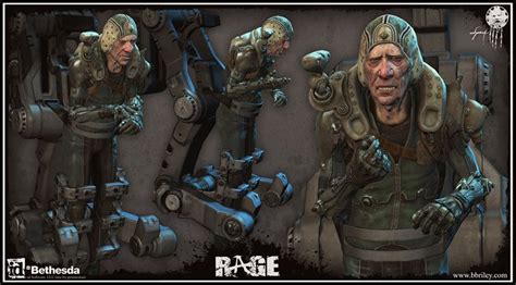 (RAGE) Game Character Work, Brett Briley (Spark) | Оригинальные подарки ...