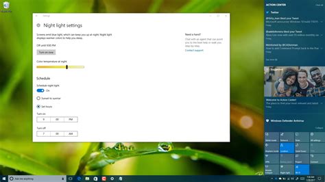 How to enable 'Night light' on Windows 10 - Pureinfotech