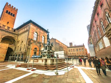 Bologna Architecture Panorama Editorial Stock Image - Image of central ...