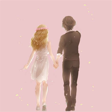 [10000ダウンロード済み√] anime boy and girl holding hands drawing 962836-Boy ...