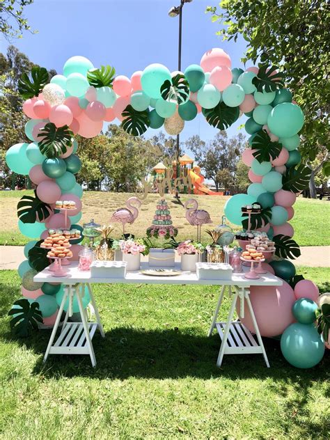 Flamingo Birthday Party Ideas | Photo 1 of 17 | Catch My Party