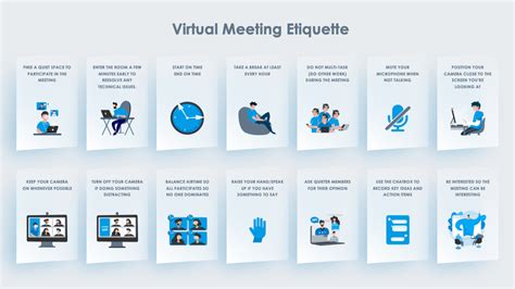 Virtual Meeting Etiquette Slide - Meeting & Agenda (Part 4) Presentation