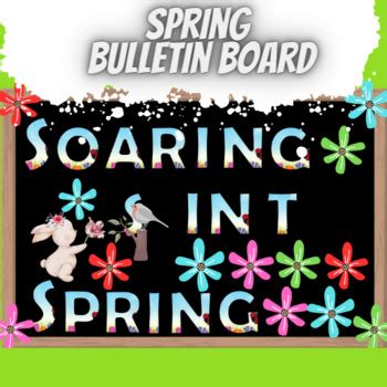 Bulletin Board Quote Soaring Into Spring,spring Bulletin Board by KEN9 ...