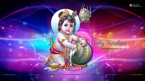 God Baby Krishna Wallpaper Hd