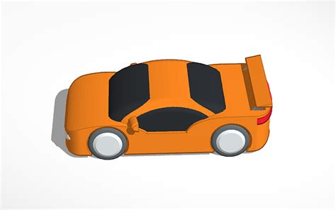 3D design sports car - Tinkercad