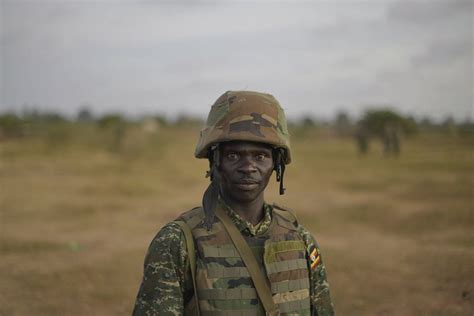 An African Union soldier stands | Free Photo - rawpixel