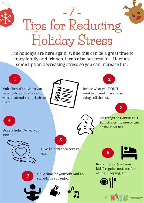 7 Tips for Reducing Holiday Stress-Infographic - KITS