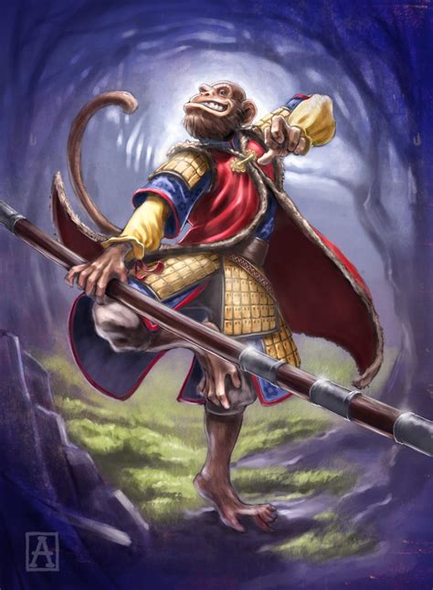 Sun Wukong, the Monkey King by Smolin on DeviantArt