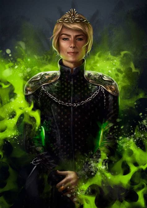 Download Cersei Lannister Mad Queen Fanart Wallpaper | Wallpapers.com