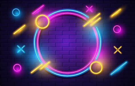 Neon Light Background 14674395 Vector Art at Vecteezy