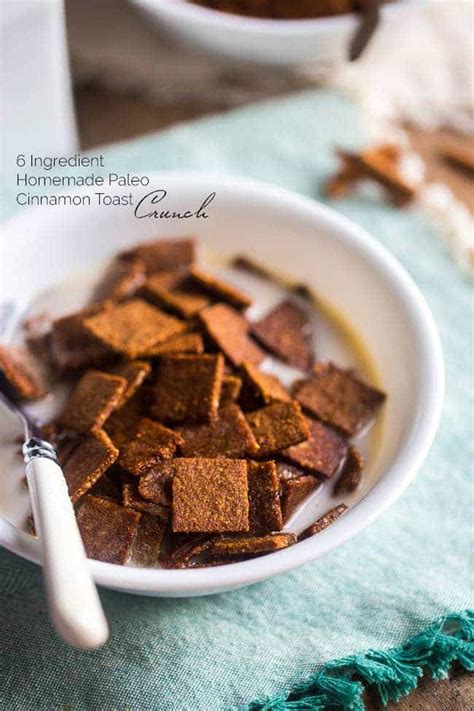 Homemade Cereal Recipe: Paleo Cinnamon Toast Crunch